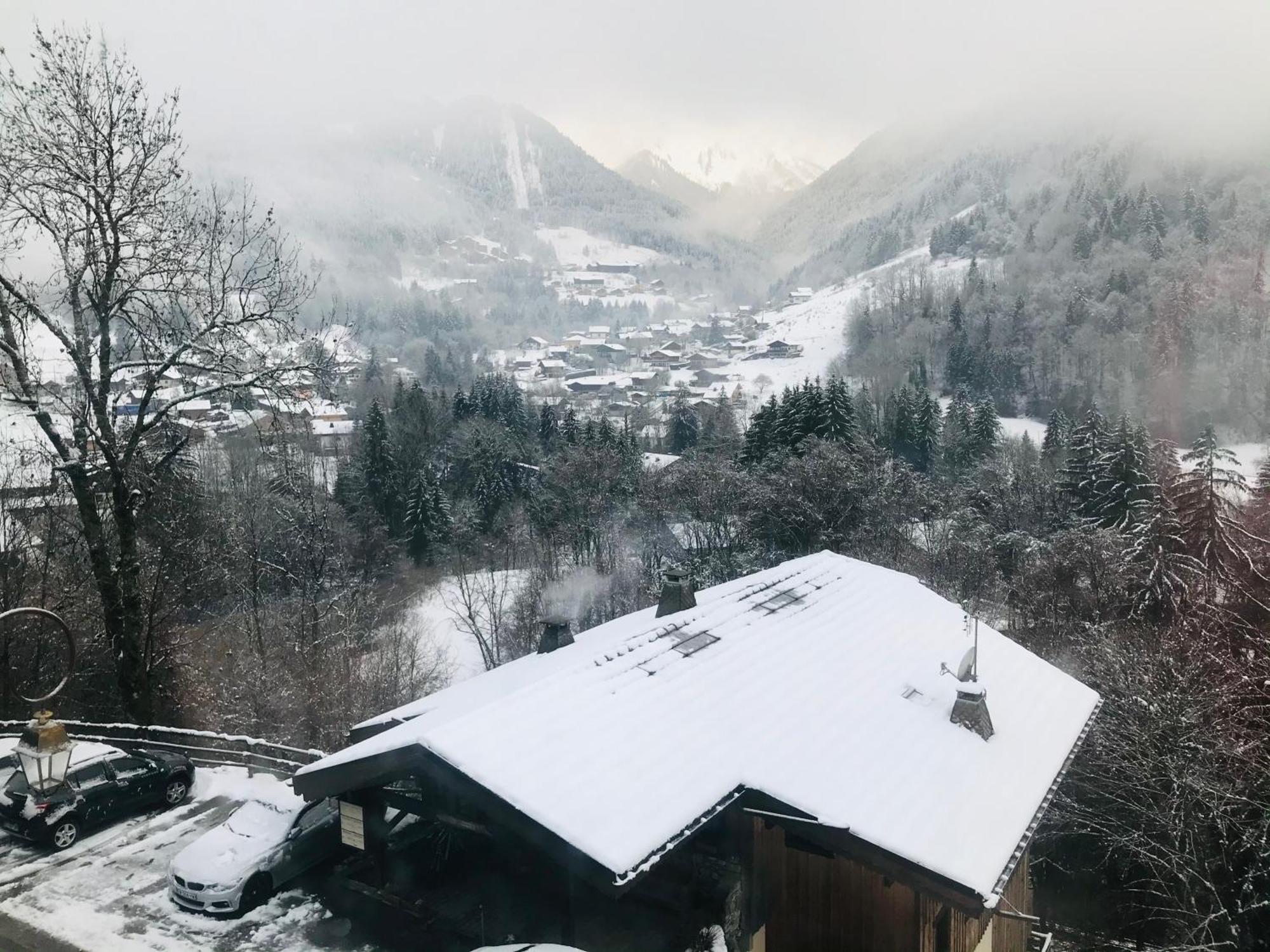 Chalet La Grande Vue Saint-Jean-dʼAulps Екстериор снимка