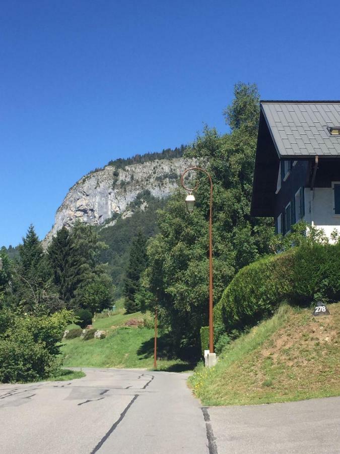 Chalet La Grande Vue Saint-Jean-dʼAulps Екстериор снимка