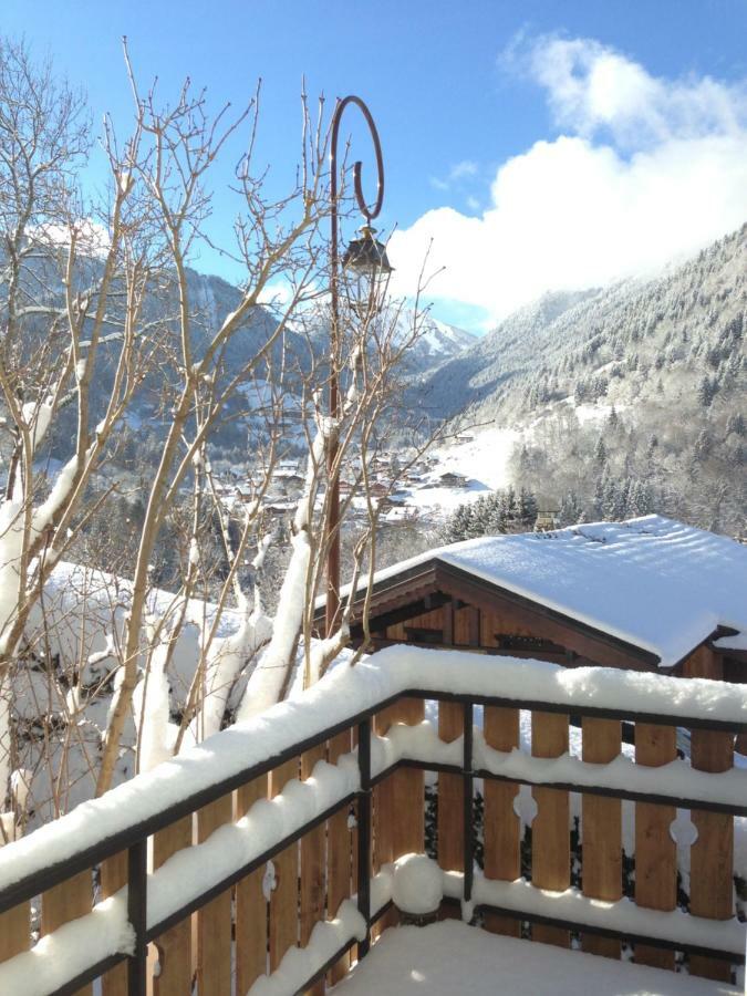 Chalet La Grande Vue Saint-Jean-dʼAulps Екстериор снимка