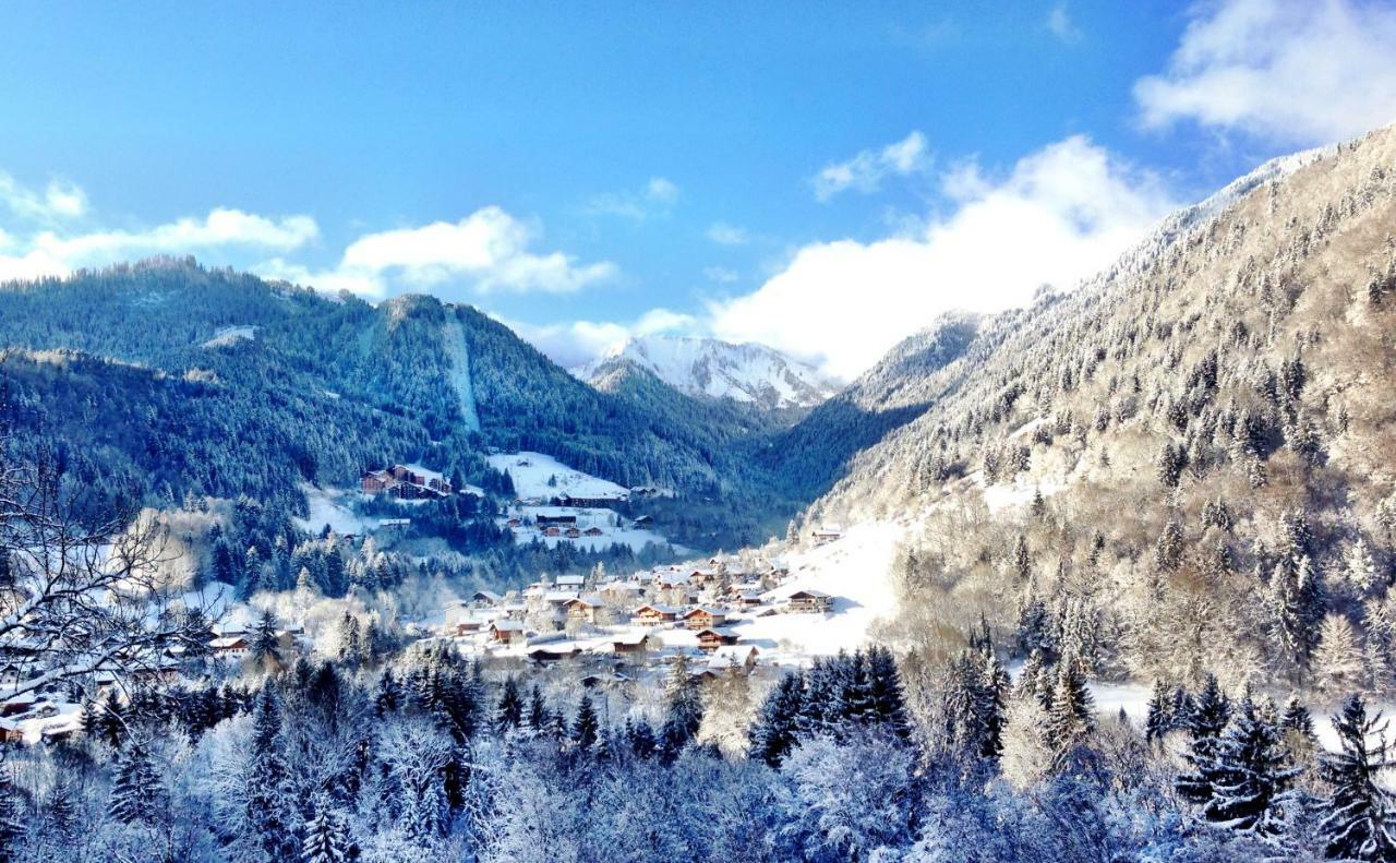 Chalet La Grande Vue Saint-Jean-dʼAulps Екстериор снимка