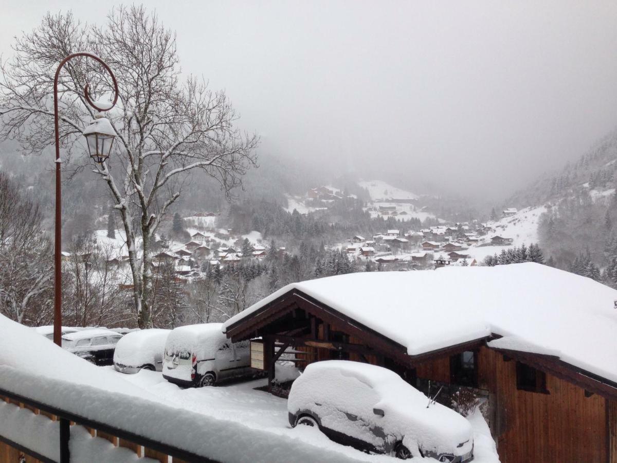 Chalet La Grande Vue Saint-Jean-dʼAulps Екстериор снимка